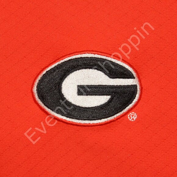 Vintage Y2K Nike Georgia Bulldogs Dri Fit Polo Shirt in Red / Black Size XL - Picture 4 of 8